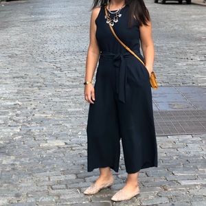 Banana republic navy jumpsuit. Size 12